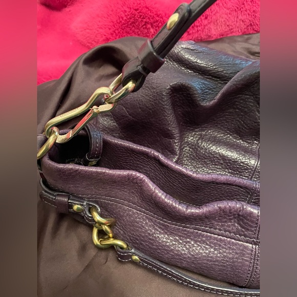 Deep Purple Coach Purse - Picture 15 of 15
